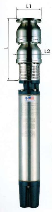 14 Inch Stainless Steel Submersible Pumps AB Series 25 HP -160HP