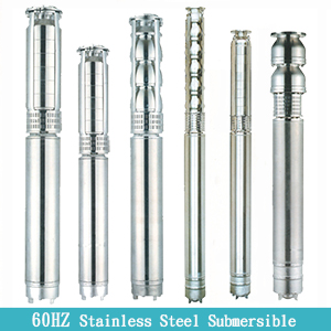 Stainless Steel Submersible Deep Well Water Pumps