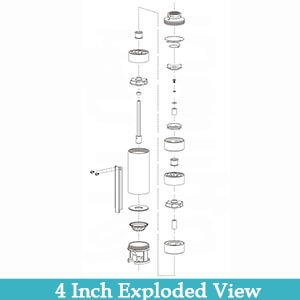 4 Inch Submersible Pumps Parts Exploded View